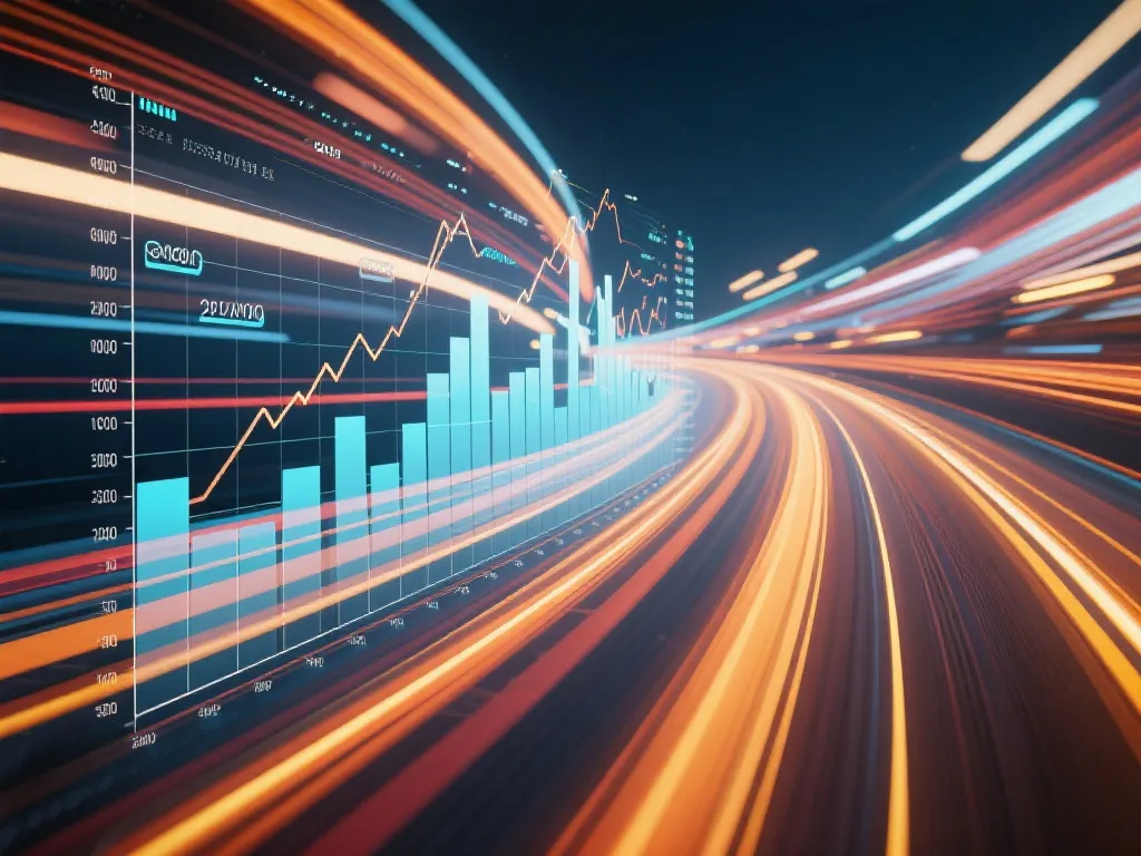 数据与速度的抽象图