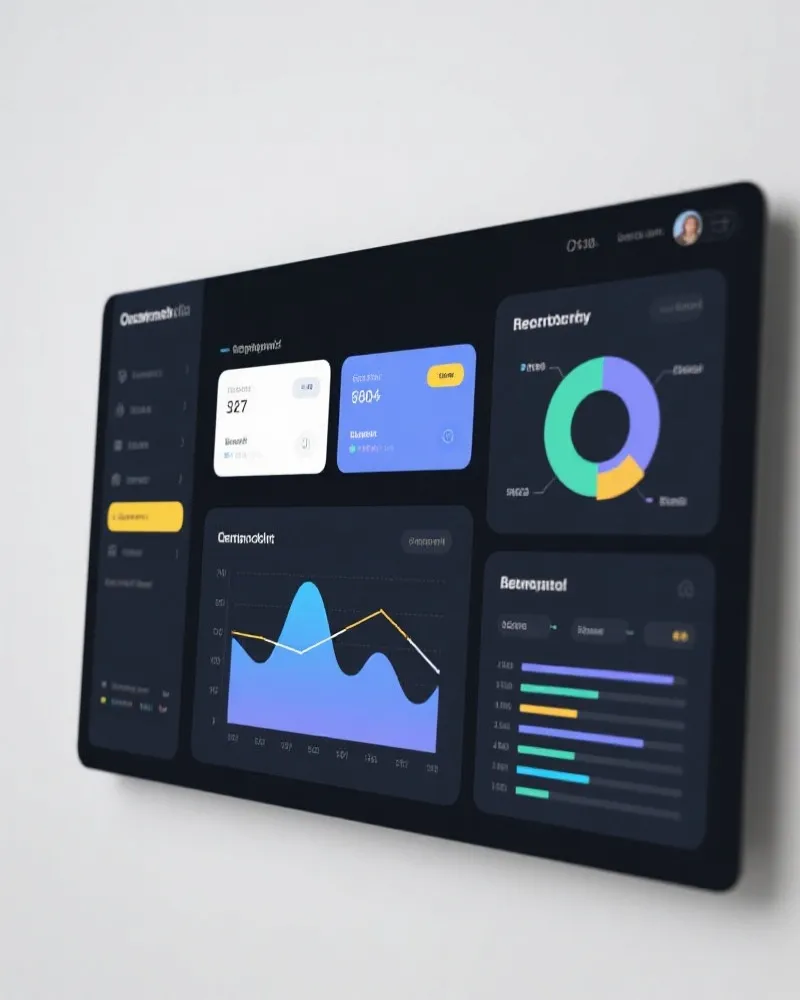 结果与趋势仪表盘示意