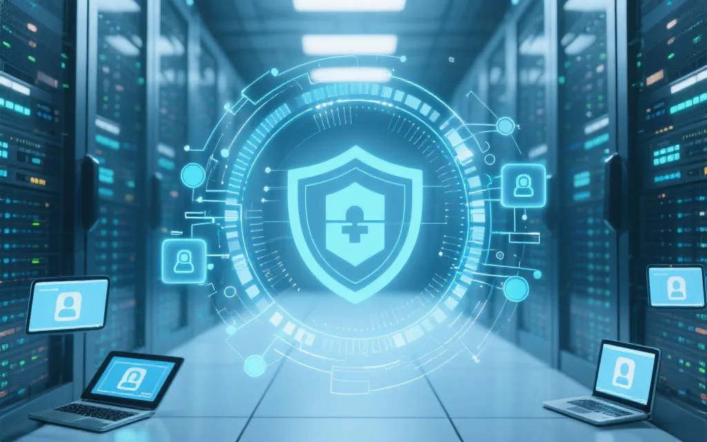 安全合规与多端交互设计示意图