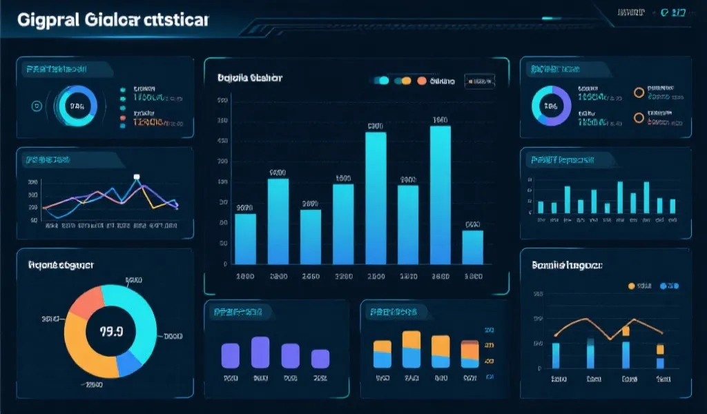 计划数据可视化示意图